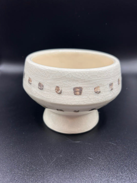Small Square Patterned Bowl